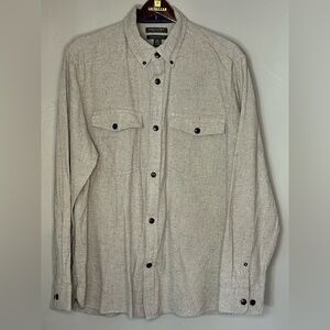 Banana Republic Gray Long Sleeve Button Up - Size XL